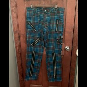 Tiger of London plaid wool pants